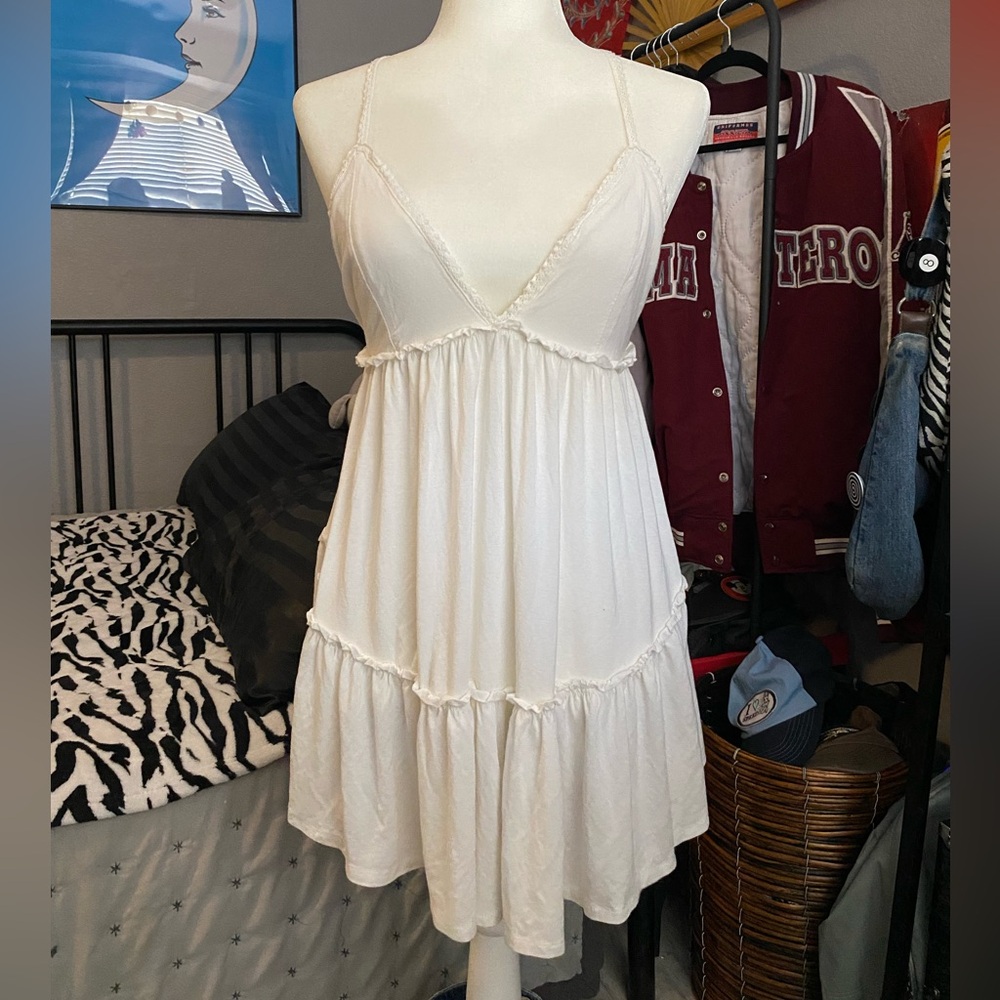Flowy White Dress